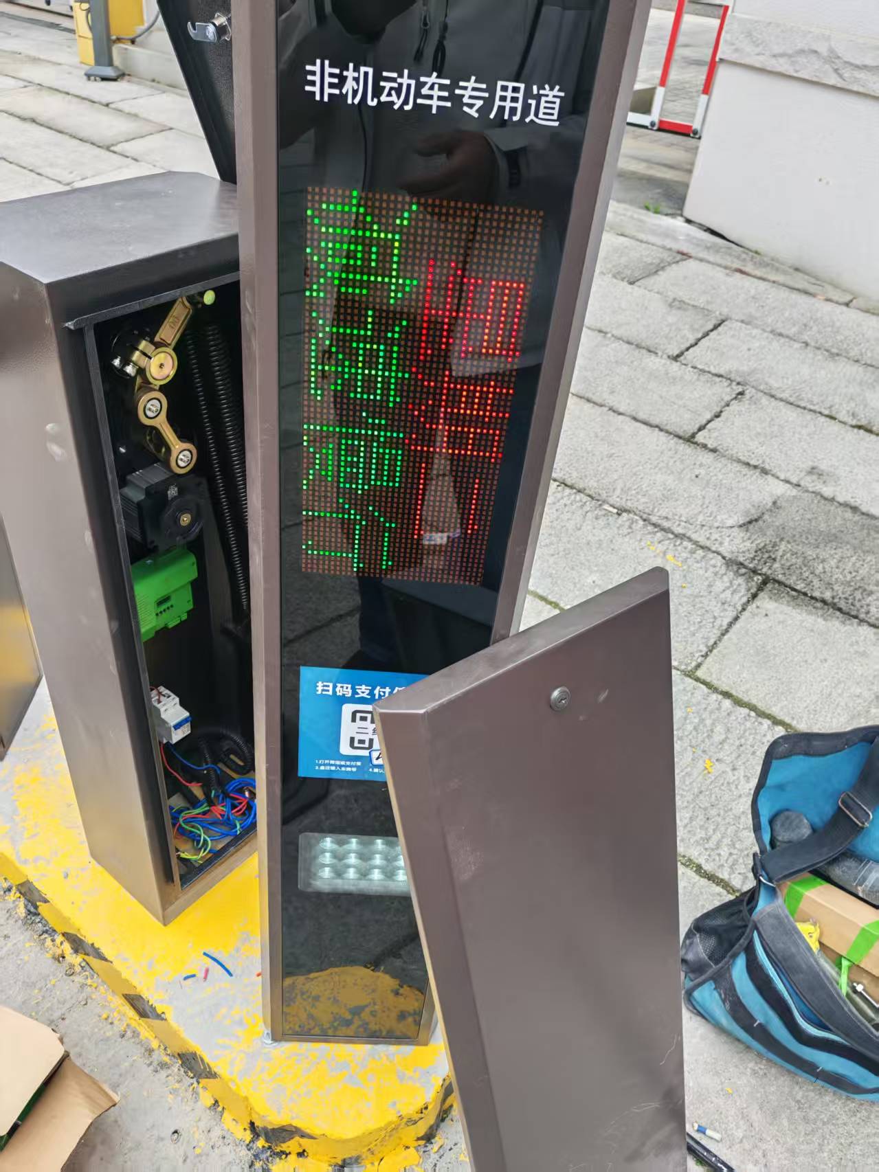 非机动车车牌识别管理系统